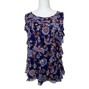 Floral dressy‎ tank top